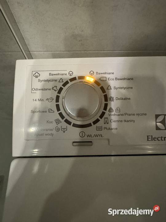 Pralka Electrolux EWT1366HDW para wodna 1300