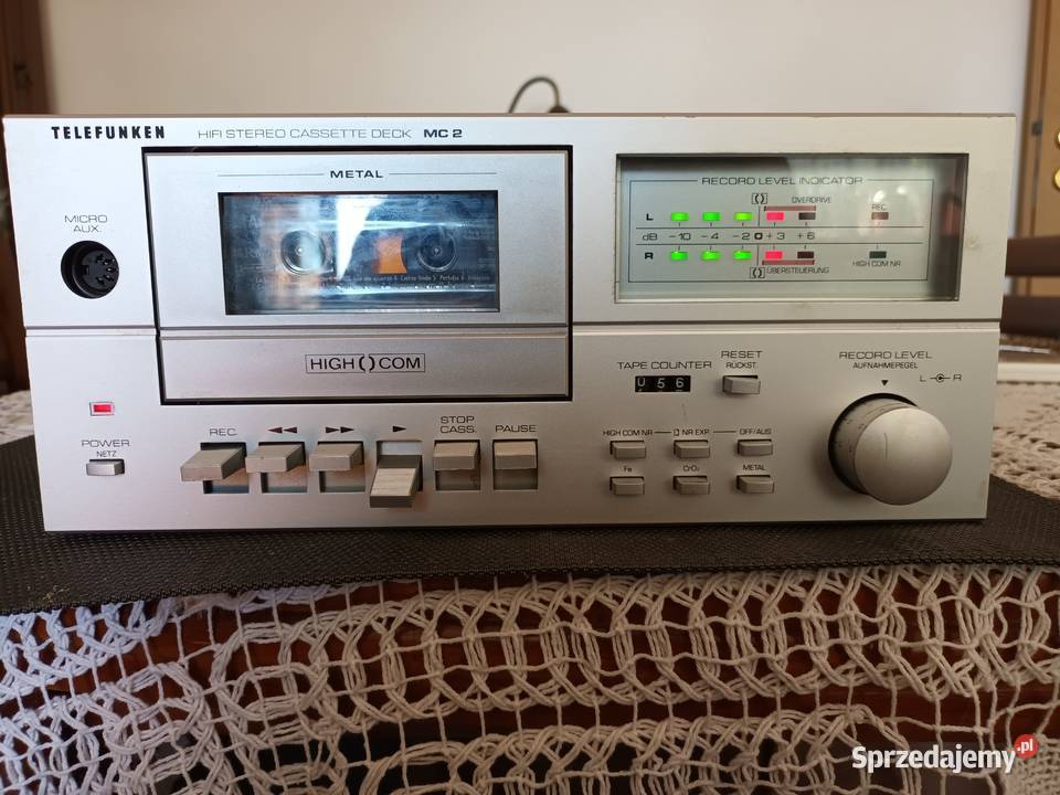 Magnetofon Telefunken MC 2 Hi Fi sprawny sprzedam