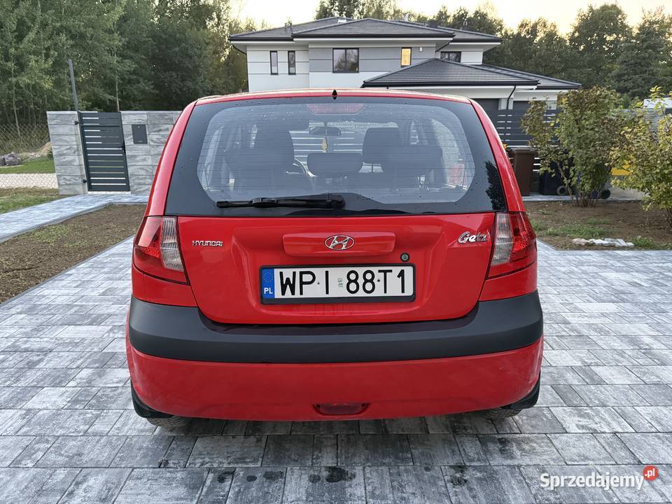 Hyundai Getz pierwszego właściciela mazowieckie Lesznowola sprzedam