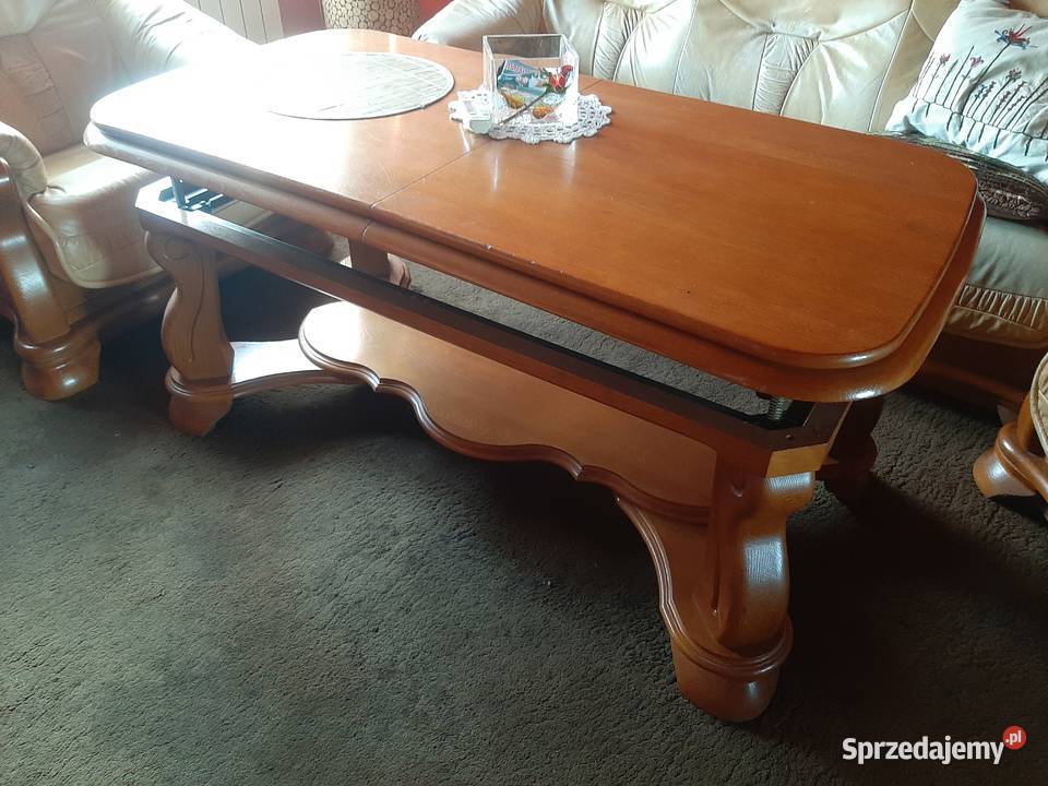 Ława dębowa regulacja rozkładana firmy KLER