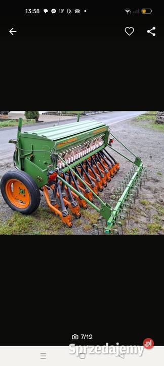Amazone D8 specjal 25 sprowadzony z Niemiec Amazone Siewniki i sadzarki Konin