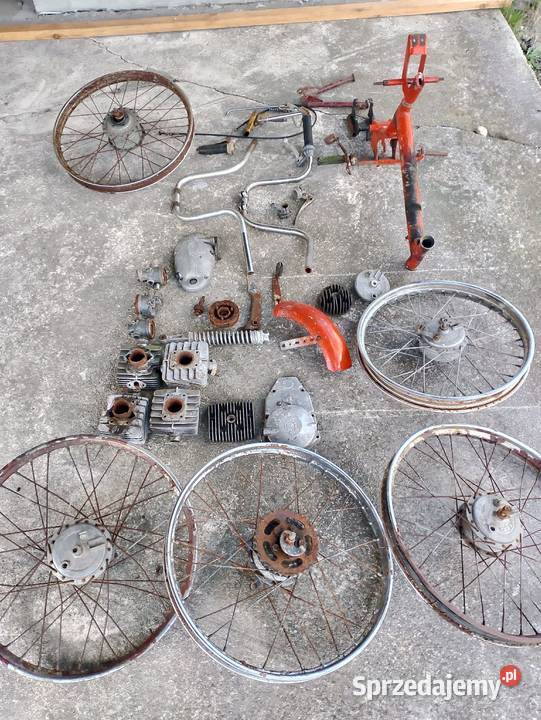 Motorynka Romet Komar Ogar części całość Sokołów Podlaski sprzedam