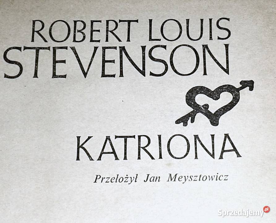 Katriona Robert Louis Stevenson Kultura i Rozrywka Chełm