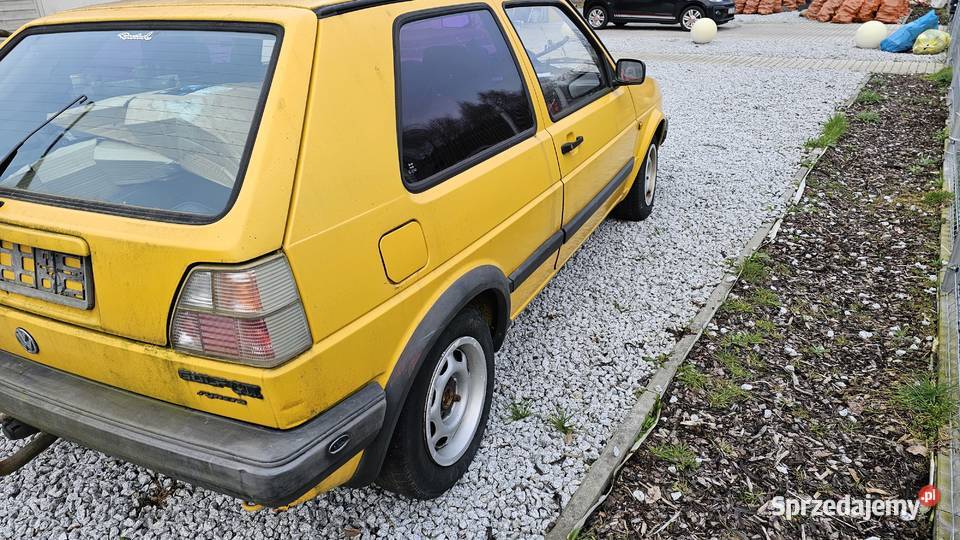 VW GOLF 2 SYNCRO WER 3 DRZWI swap 29 ABV syncro Rurzyca