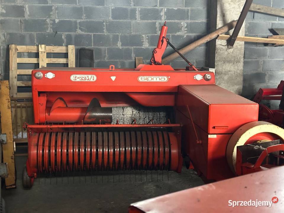 Sprzedam Prasę z224 Sipme i rozrzutnik 35 t w nieuszkodzony Łowicz sprzedam