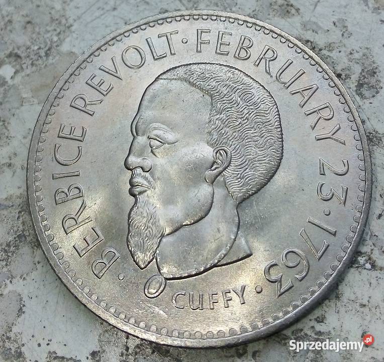 GUYANA 1 DOLLAR 1970 rFAOŁADNA MIEDZIONIKIEL sprzedam