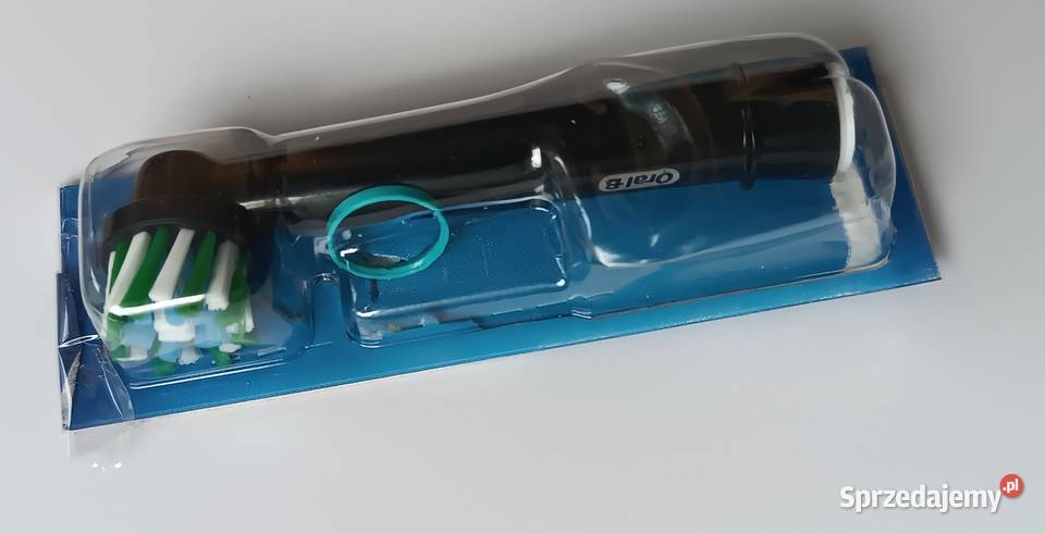 Oryginalne Końcówki OralB Pro CrossAction Czarne Białystok