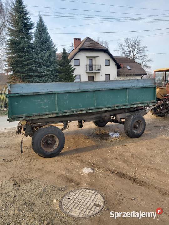 Przyczepa wywrotka d47 zarejestrowana