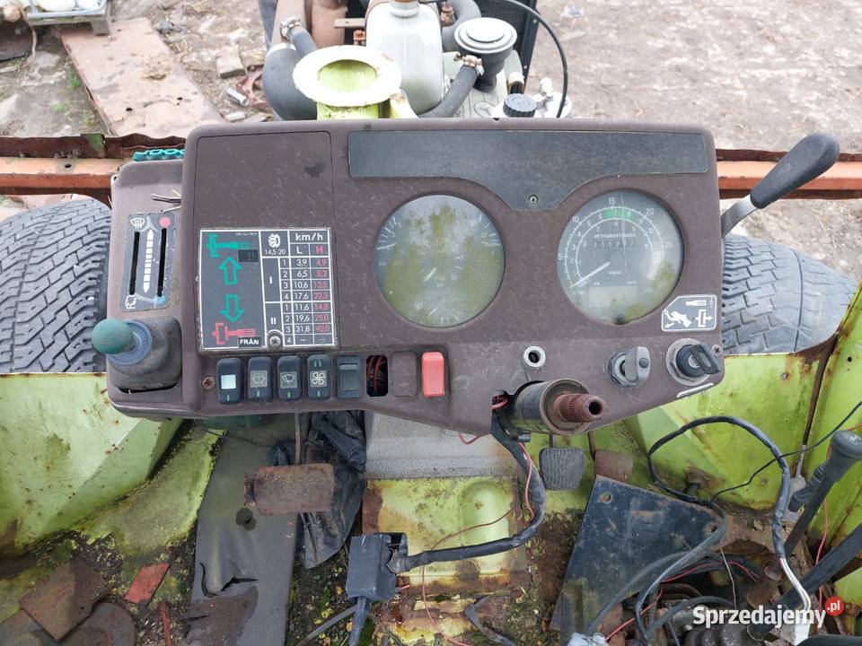 Mb trac 700 uszkodzona kabina stan transport Dragany