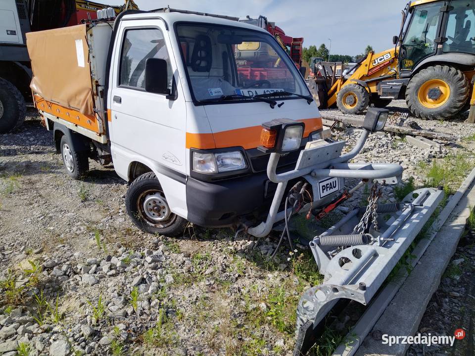 Piaggio Porter 4x4 pług solarka Radzyń Podlaski