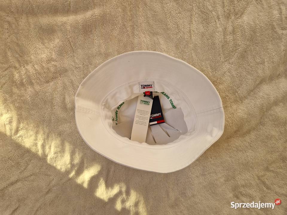 Nowy biały kapelusz bucket Tommy Hilfiger Bibice