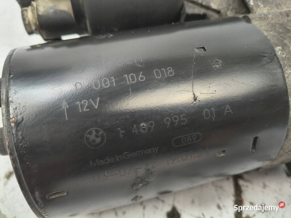 ROZRUSZNIK Mini Cooper 16 Kompresor W11B16A Układ elektryczny silnika Chełm