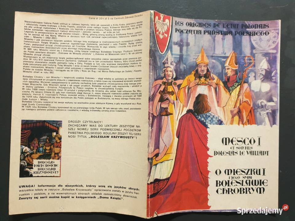 O Mieszku I i jego synu Bolesławie Chrobrym jęz historyczne i wojenne Gdynia