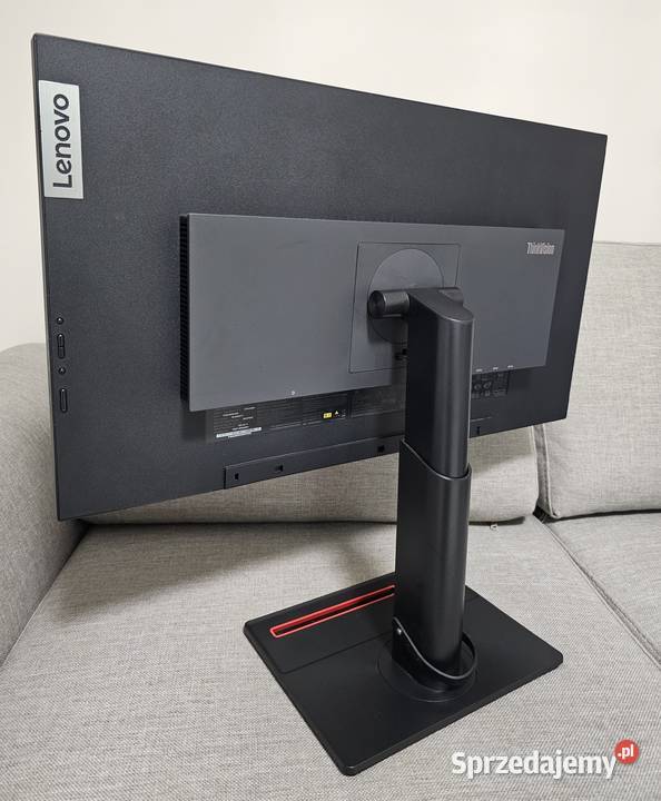 BEZRAMKOWY Monitor 27 LENOVO P27q20 2560x1440 Monitory i projektory Kraków