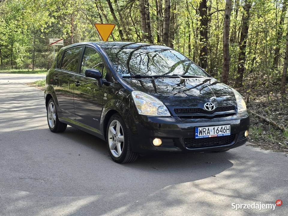 Toyota Corolla Verso 7 osób 2006r isofix Pionki