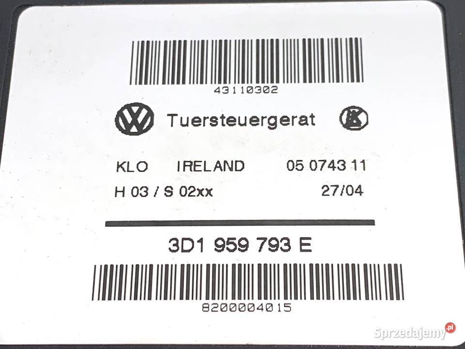SILNIK PODNOSZENIA SZYBY LEWY PRZÓD VW TOUAREG