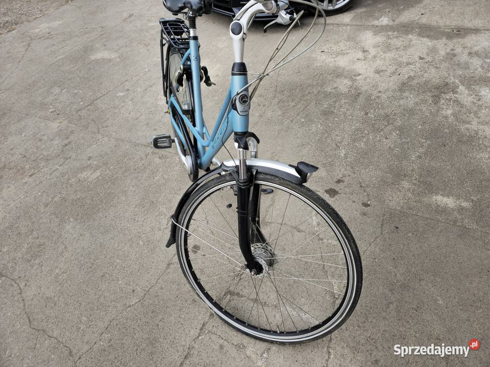 Rower gazelle Paris plus damka holenderka led