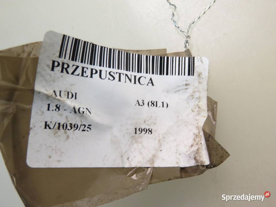 PRZEPUSTNICA AUDI A3 8L1 18 AGN 06A133164J