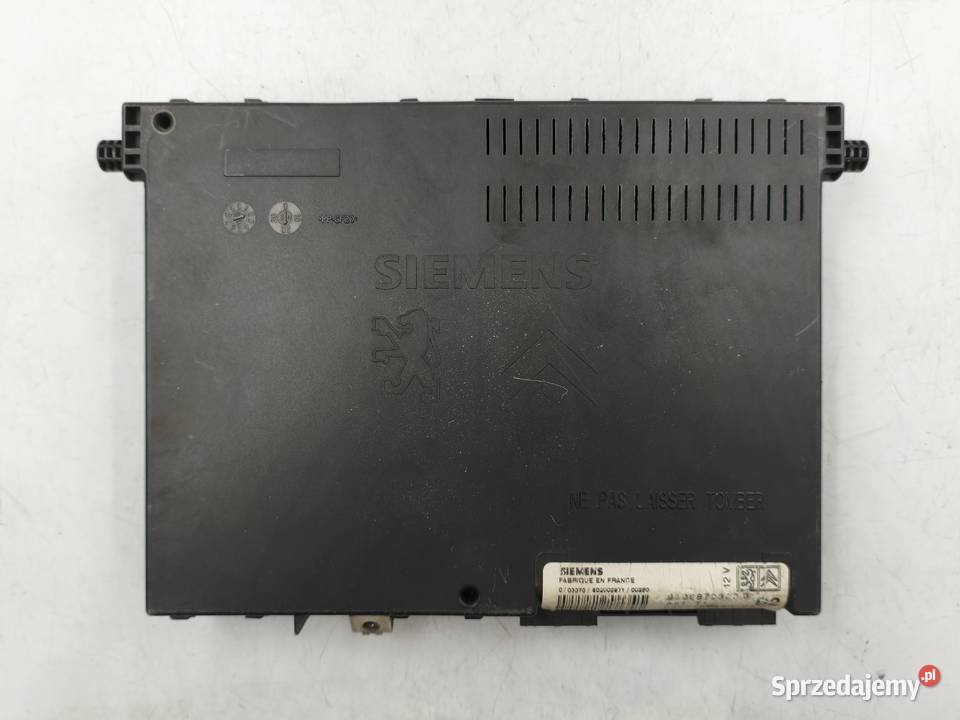 Sterownik Silnika Peugeot 206 14 9642597680 Wyszków