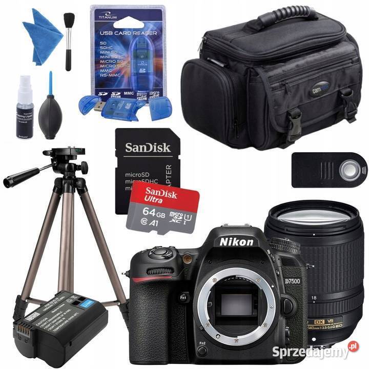 NIKON D7500 NIKKOR 1855MM VR NIKKOR LENS