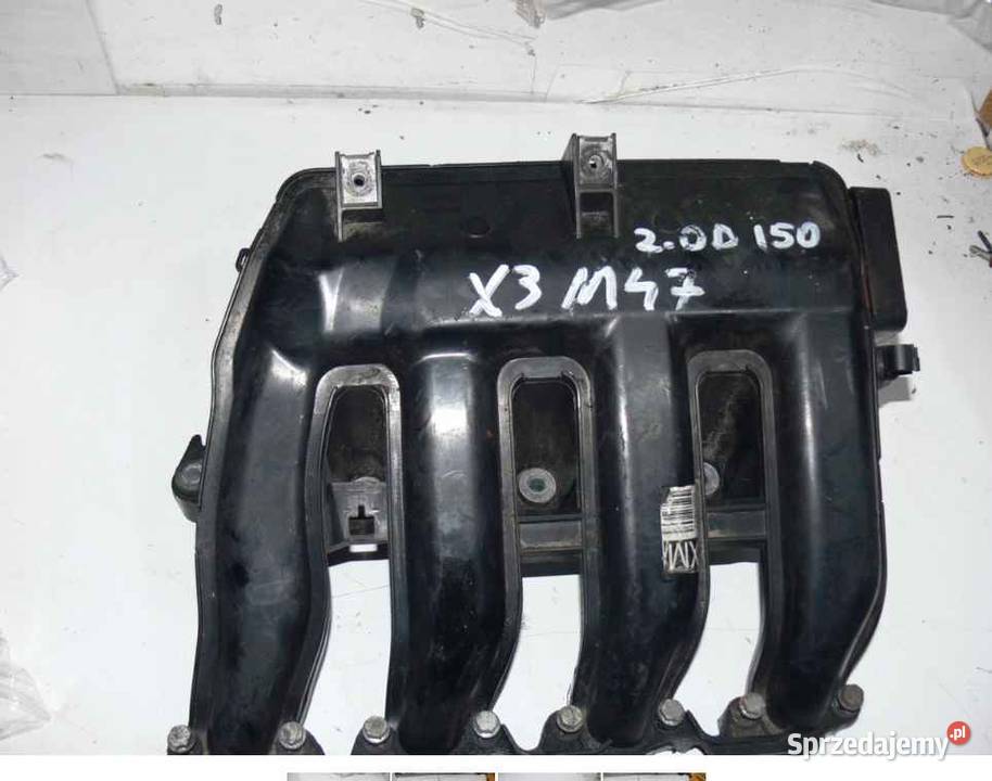 BMW E83 X3 E90 E91 20d M47 Kolektor ssący Wielkie Drogi