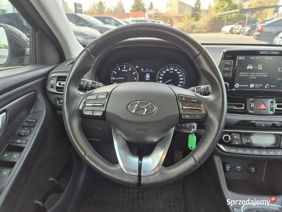 Hyundai i30 15 160 PB SalonPL ASO Gwarancja FV23 serwisowany w ASO Bełchatów