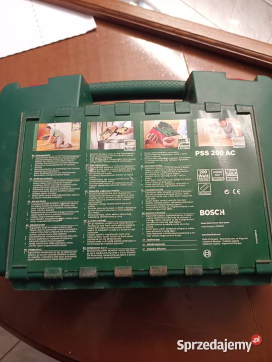 Bosch PSS 200 AC Szlifierka Walizka 2 Stopy 33