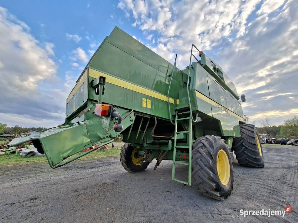 Kombajn John Deere 2264 98 r Heder 6 m z wózkiem John Deere Czersk