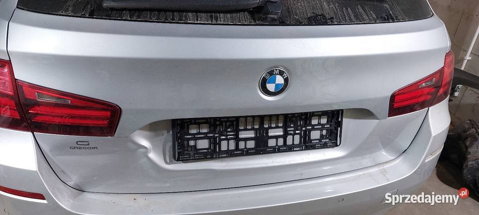 Klapa bagaznika szyba BMW 5 F11 GLACIER SILBER Rok produkcji 2017 Lublin