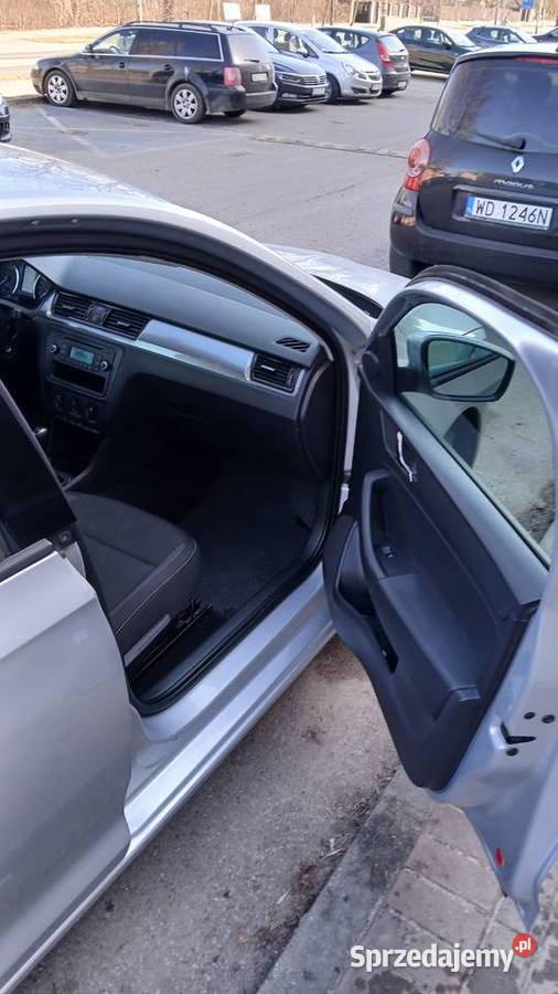 Skoda RAPID 16 TDI SEDAN z 2014r asystent parkowania Zambrów