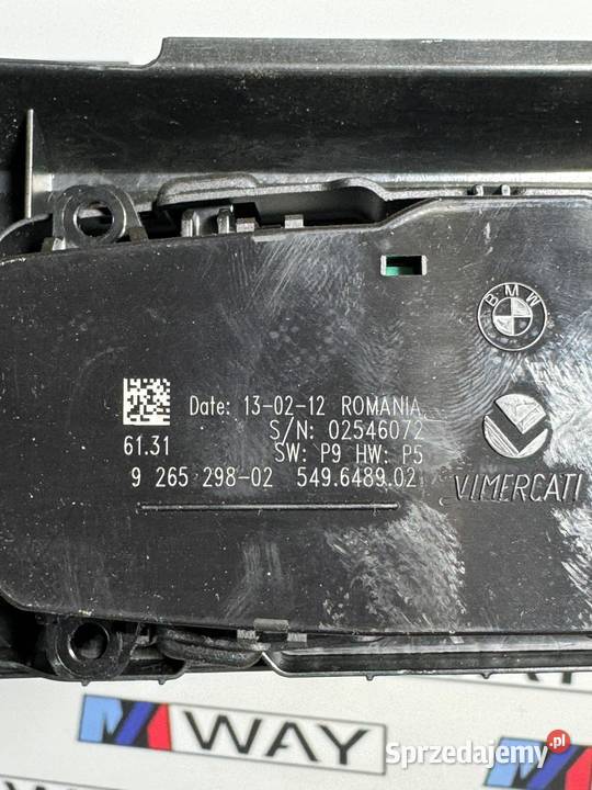 BMW F20 F21 F30 F31 F34 PANEL OBSŁUGI WŁĄCZNIK