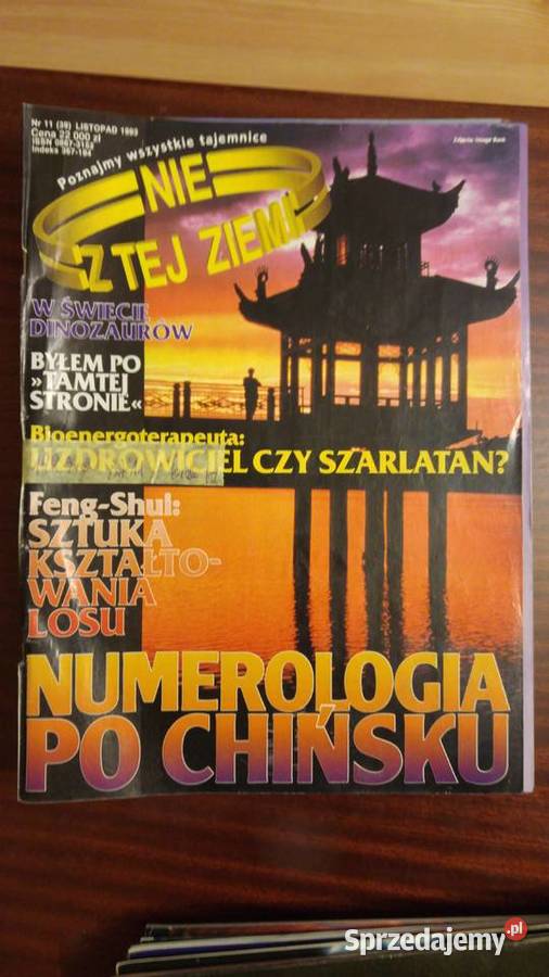 NIE Z TEJ ZIEMI czasopismo 1991 roku 34 Szczecin