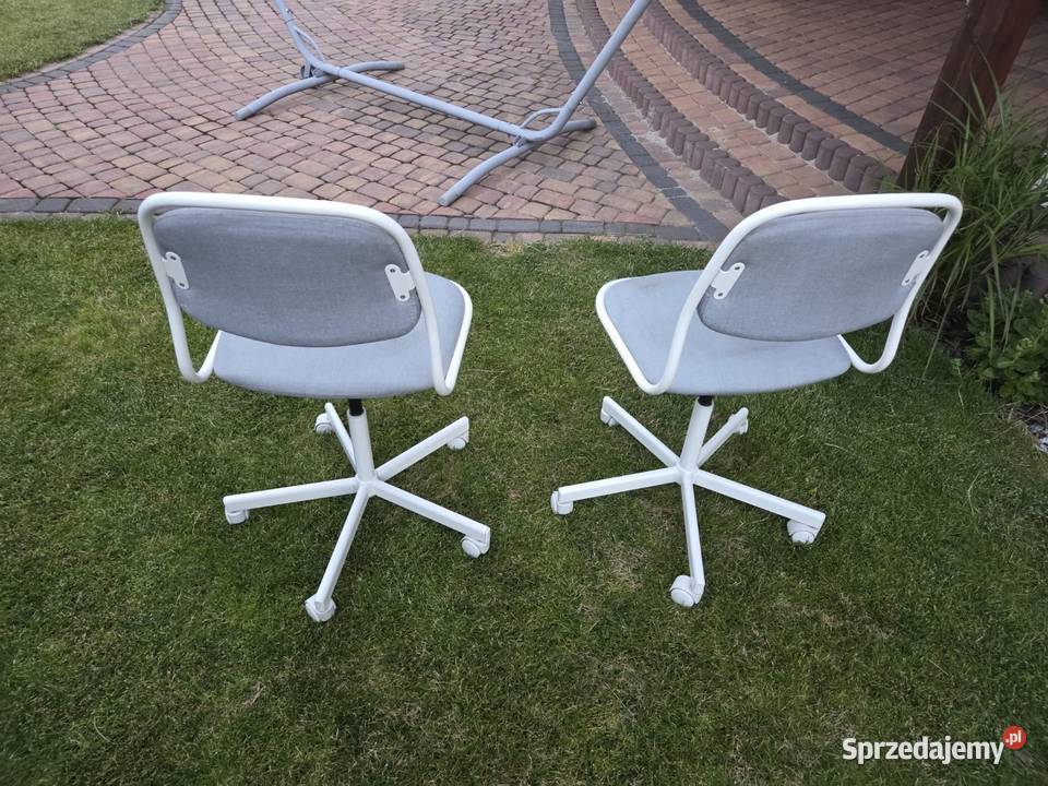 Krzesło do biurka do pokoju Ikea białe Biurka Namysłów