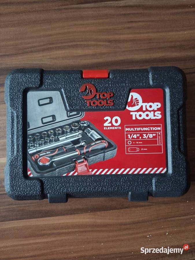Klucze nasadowe Topools 20 elem Klucze Wrocław