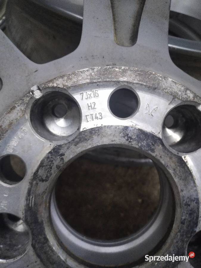 Alufelgi Mercedes C klase 16 aluminiowe dolnośląskie Bolesławiec