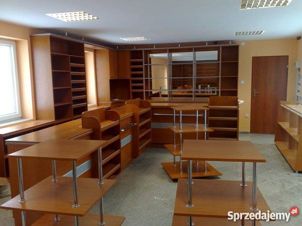 Wyposażenie Sklepów i Biur Regały Drewniane