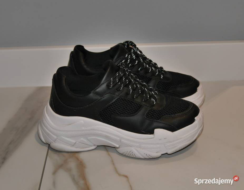 Świetne buty na wyższej platformie 36 biały dolnośląskie Wrocław