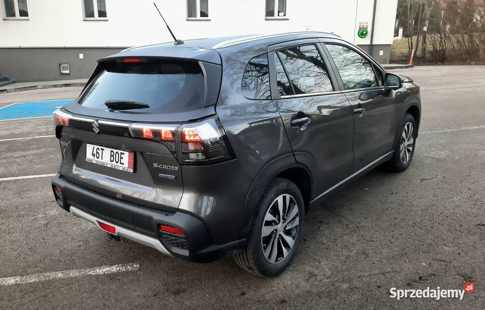 Suzuki SX4 SCross HYBRID 14129 18tkm 4WD Navi ESP Jaśkowice