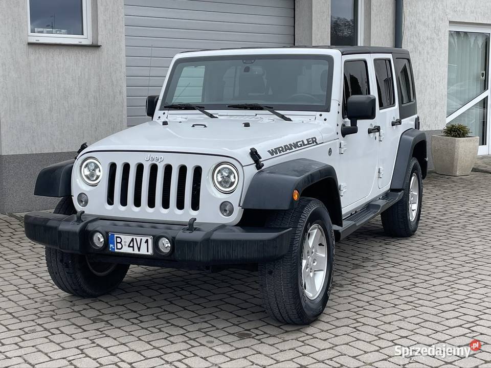 JEEP WRANGLER 36 UNLIMITED 4x4 AUTOMAT ZAMIANA automatyczna Białystok sprzedam
