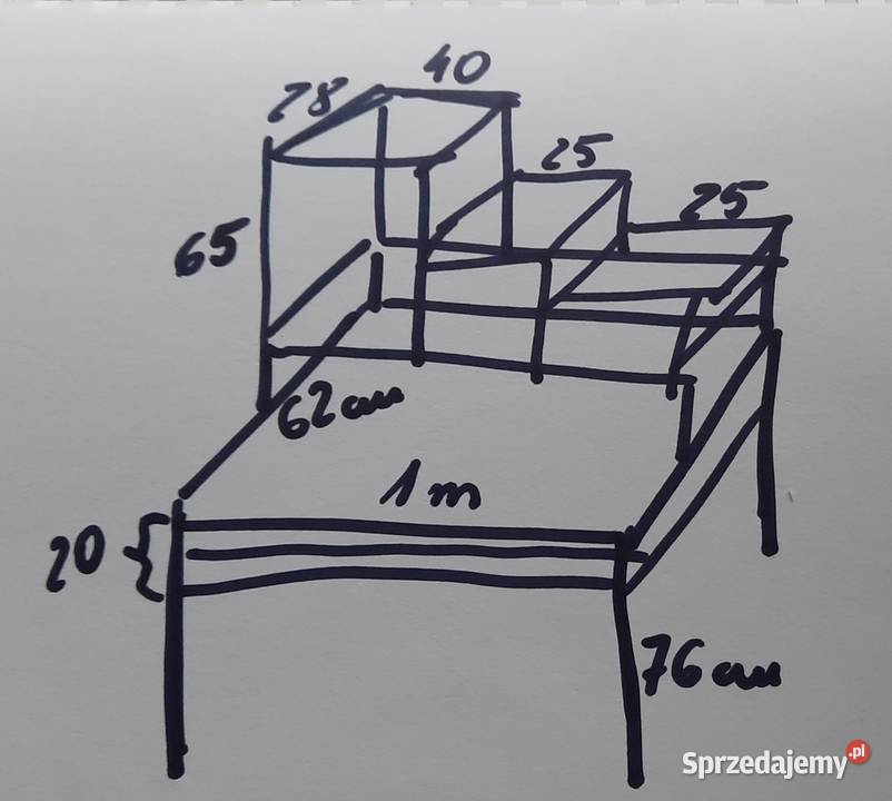 Przepiękny sekretarzyk drewniany Meble mazowieckie