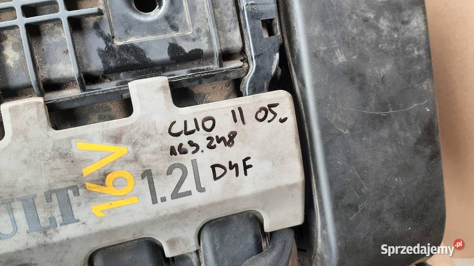 silnik kompletny clio II 12 16V D4F B712 osobowe Dębno