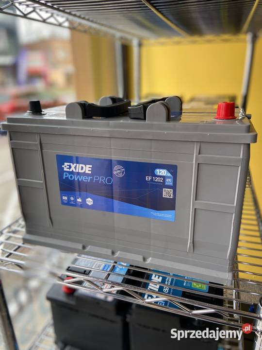 Akumulator Exide Power Pro 120Ah 870A P Tczew dostawcze pomorskie