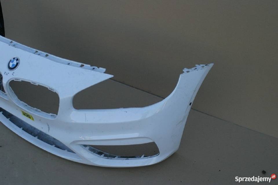 BMW 2 F45 F46 ZDERZAK PRZÓD PRZEDNI Bieleń