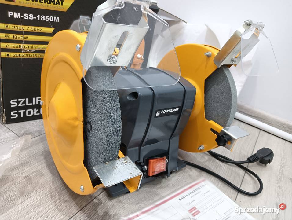 Szlifierka stołowa sieciowa Powermat 1850 W 230 Wałbrzych