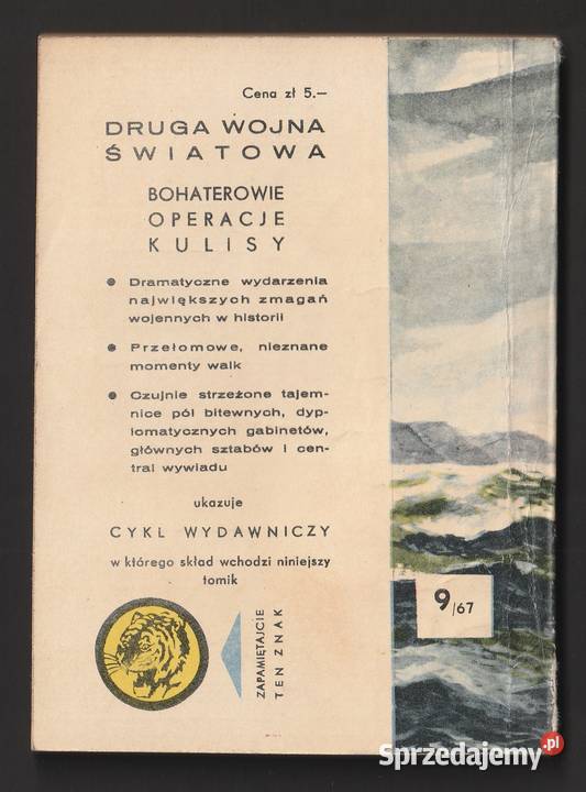 ŻÓŁTY TYGRYS GŁOS LORDA 1967 Łódź