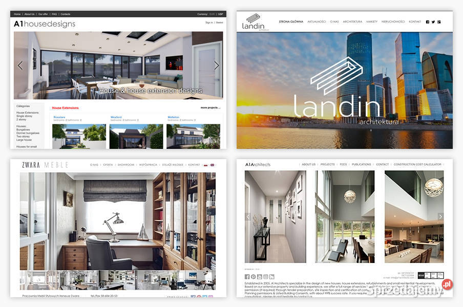 Profesjonalne strony internetowe firm Studio H Gdynia