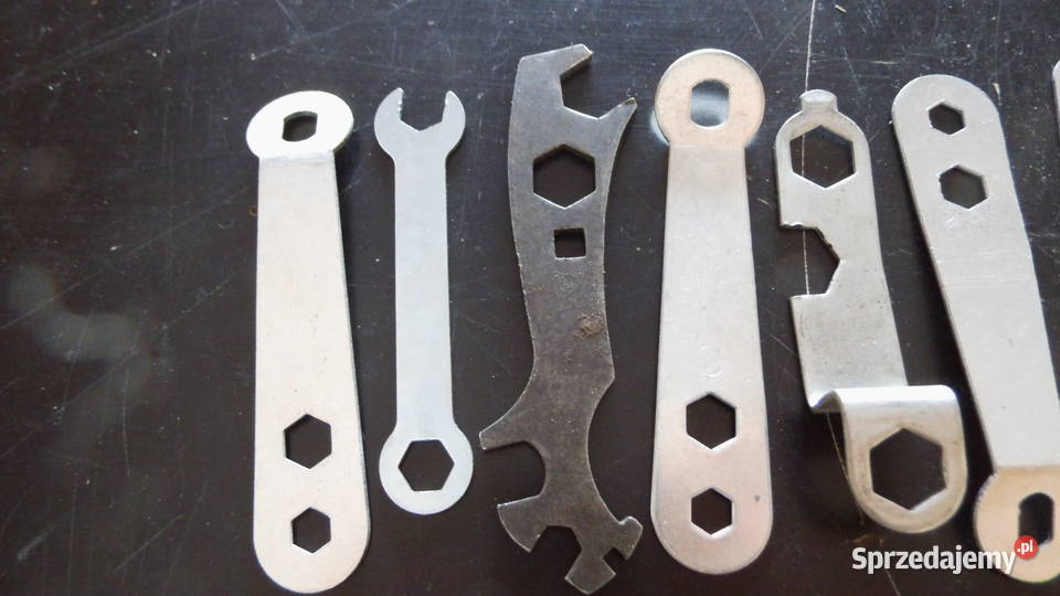 Wielki komplet płaskich kluczy Ręczne Radzewice