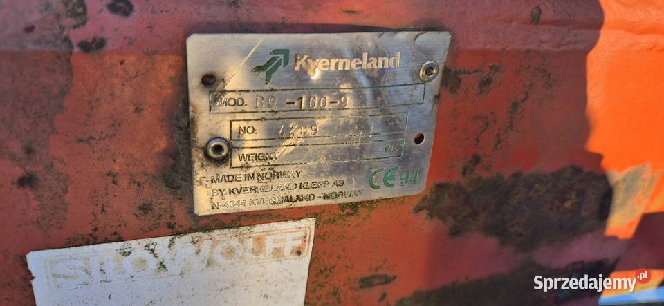 Pług 5 skibowy Kverneland BB100 vario Overum Mrągowo