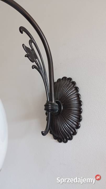 Stary mosiężny kinkiet Włocławek