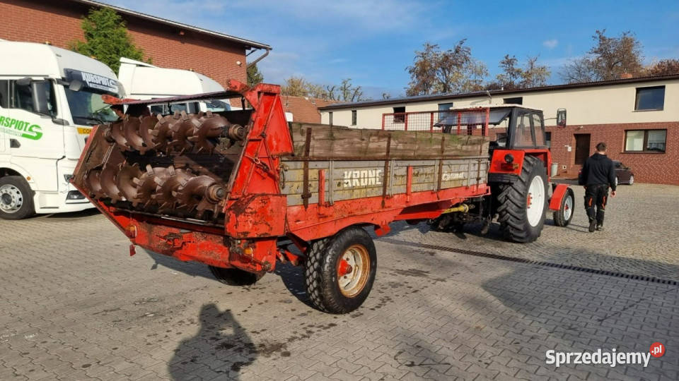 Rozrzutniki obornika Krone Krone Optimat Krone Głogówek